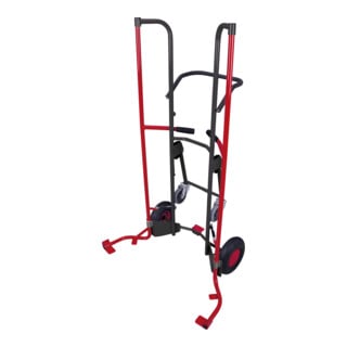 VarioFit Reifenkarre mit 2 Stützrädern RAL 7016