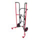 VARIOfit Reifenkarre mit 2 Stützrädern RAL 7016