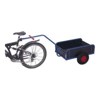 VARIOfit Remorque vélo avec ridelle, pneus pneumatiques