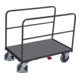 VARIOfit Rohrbügelwagen mit 2 Rohrbügeln RAL 7016 anthrazi