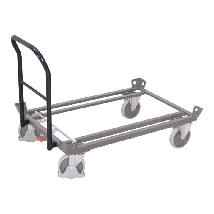 VARIOfit Rohrschiebebügel für Fahrgestell RAL 7016 Ø 33mm
