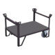 VarioFit Rollplatte mit 2 Stirnwänden RAL 7016
