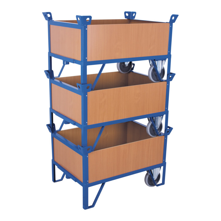 VARIOfit Rollplatte mit 4 Wänden 990 x 685 mm