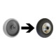 VARIOfit Roues pneumatiques supplémentaires/set Ø 200 mm noir