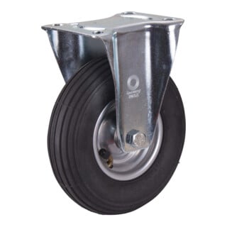 VARIOfit Rouleau de frein en caoutchouc élastique plein 200 × 50 mm noir