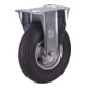 VARIOfit Roulette à bandage pneumatique 200 x 50 mm noire