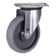 VARIOfit Roulette pivotante 125 × 32 mm gris (thermoplastique)