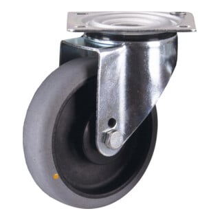 VARIOfit Roulette pivotante grise, conductrice électrique 200036
