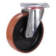 VARIOfit Roulette pivotante Polyuréthane 200 x 50 mm 96° Shore A