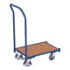 VARIOfit Roulettes Euro-System avec base (bord 10 mm) et poignée de poussée
