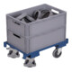 VARIOfit Roulettes Euro-System avec manchons d'angle