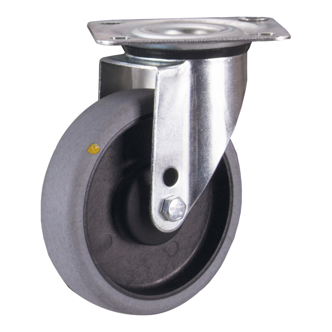 VARIOfit Ruota girevole, grigia, elettricamente conduttiva 200036