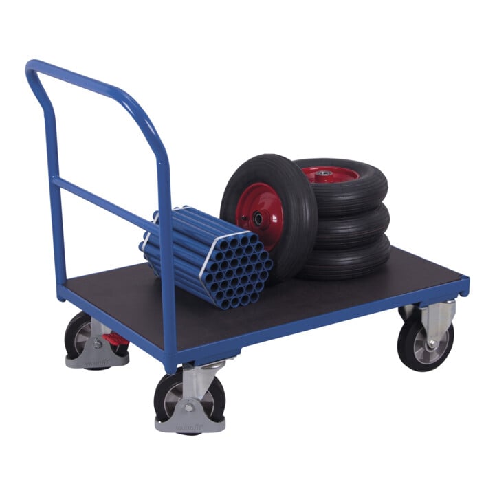 VARIOfit Schiebebügelwagen mit Siebdruckplatte 1.025 x 700 mm