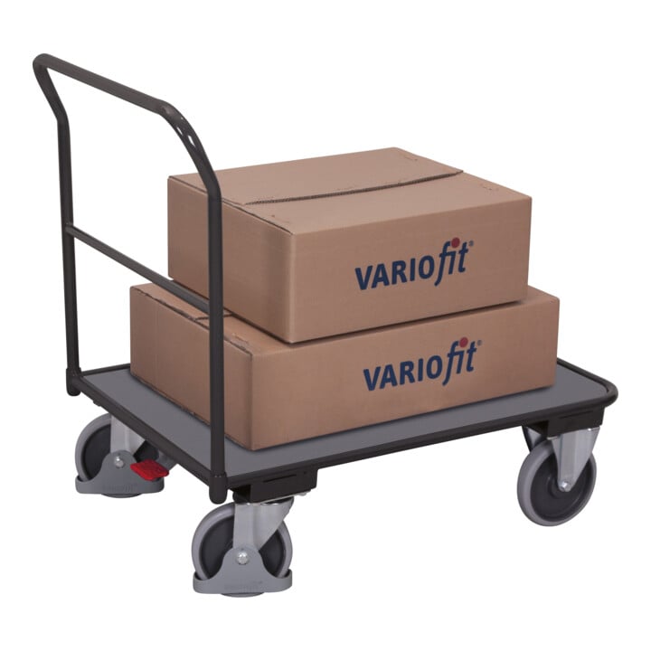 VARIOfit Schiebebügelwagen RAL 7016 1.100 x 700 x 1.030 mm