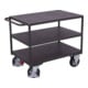 VARIOfit Schwerlast Tischwagen 3 Ladeflächen RAL 7016