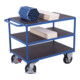 VARIOfit Schwerlast Tischwagen mit 3 Ladeflächen 995 x 700 mm