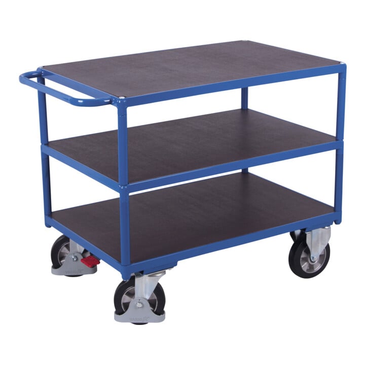 VARIOfit Schwerlast Tischwagen mit 3 Ladeflächen 995 x 700 mm