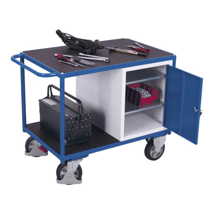 VARIOfit Schwerlast Werkstattwagen mit 2 Ladeflächen 1.060 x 700 mm