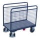 VARIOfit Seitenbügelwagen mit Drahtwänden RAL 7016