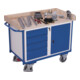 VARIOfit Servante d’atelier avec 1 plateau, 1 armoire et 4 tiroirs