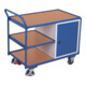 VARIOfit Servante d’atelier avec 3 plateaux et 1 armoire