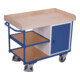 VARIOfit Servante d’atelier avec 3 plateaux, plateau inclus, 1 armoire