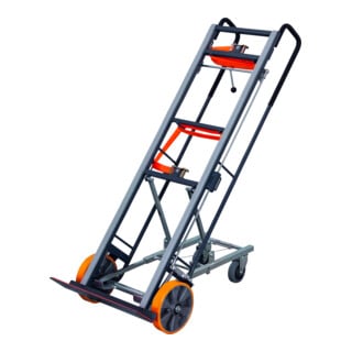 VARIOfit Sperrgutkarre Stützräder RAL 7016