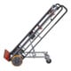 VARIOfit Sperrgutkarre Stützräder RAL 7016
