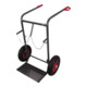 VARIOfit Stahlflaschenkarre für 2 Flaschen 40-50 L RAL 7016