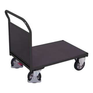 VARIOfit Stirnwandwagen Siebdruckplatte RAL 7016