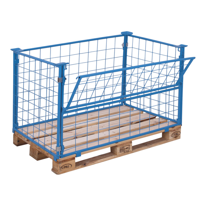 VARIOfit Superstructure pour palette Type 64 1.200 x 1.000 mm Hauteur utile 800 mm