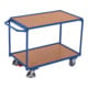 VARIOfit Tischwagen mit 2 Ladeflächen, Schiebegriff waagerecht-1
