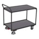 VARIOfit Tischwagen mit 2 Ladeflächen RAL 7016