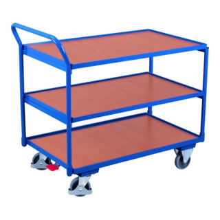 VARIOfit Tischwagen mit 3 Ladeflächen