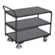 VarioFit Tischwagen mit 3 Ladeflächen RAL 7016