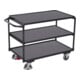 VarioFit Tischwagen mit 3 Ladeflächen RAL 7016