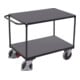 VARIOfit Tischwagen schwer mit 2 Ladeflächen RAL 7016