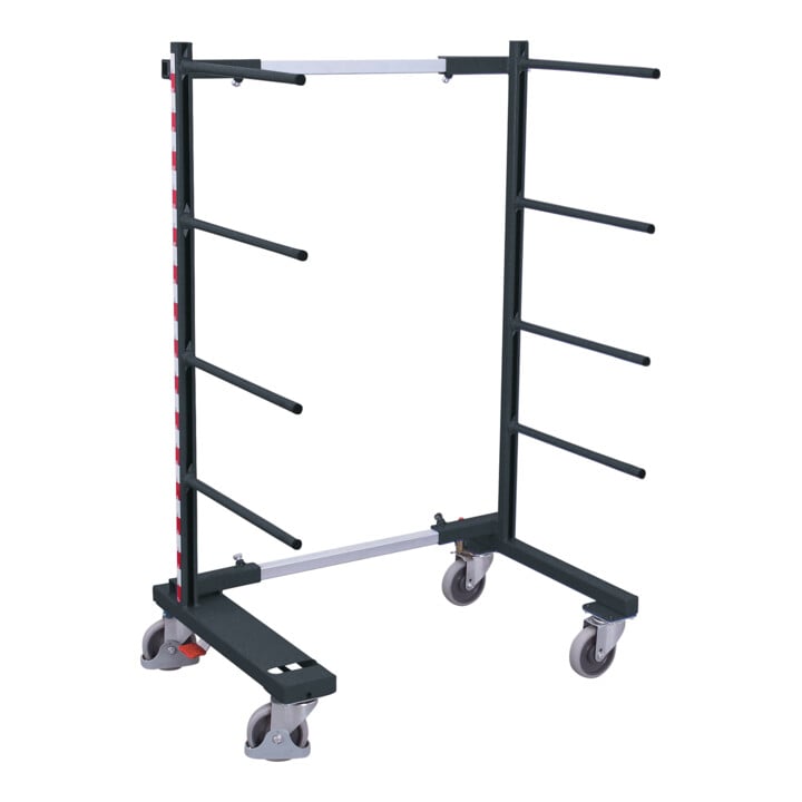 VARIOfit Tragarmwagen einseitig RAL 7016