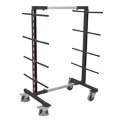 VarioFit Tragarmwagen zweiseitig RAL 7016