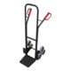VARIOfit Treppenkarre dreiarmige Radsterne RAL 7016 anthrazitgrau