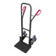 VarioFit Treppenkarre mit 2 dreiarmigen Radsternen RAL 7016 anthrazitgrau
