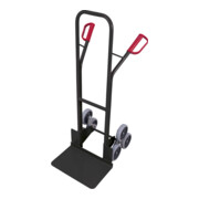 VarioFit Treppenkarre mit 2 dreiarmigen Radsternen RAL 7016 anthrazitgrau