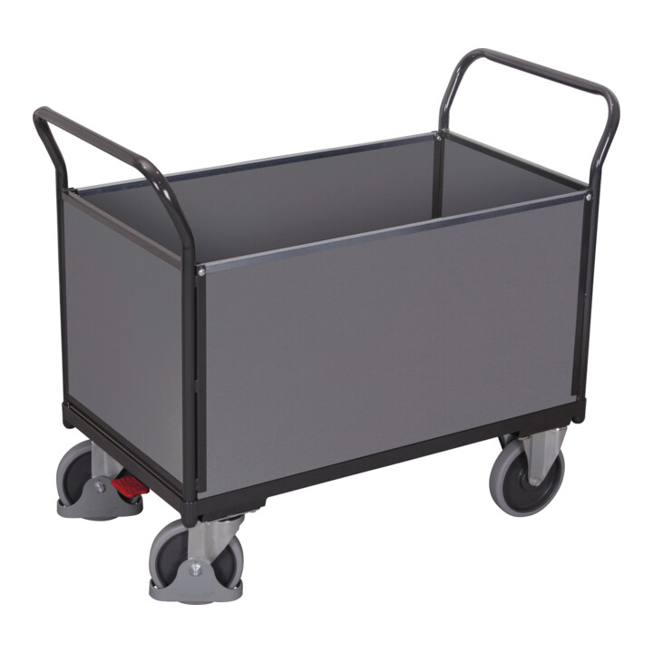 VARIOfit Vierwandwagen Holz RAL 7016