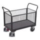 VARIOfit Vierwandwagen mit Draht RAL 7016