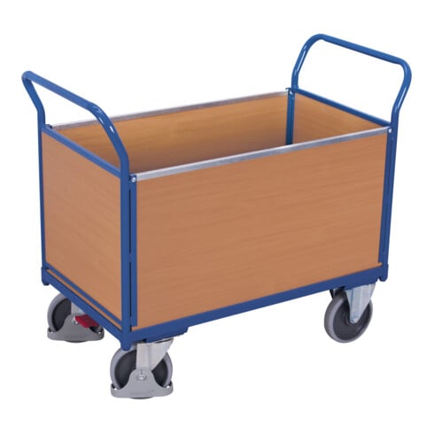 VARIOfit Vierwandwagen mit Holz 1.000 x 550 mm