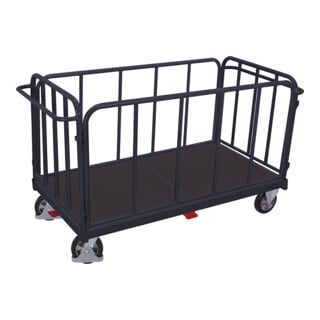VarioFit Vierwandwagen mit senkrechten Streben RAL 7016