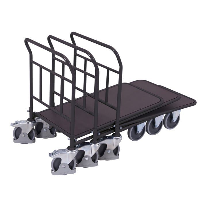 VARIOfit Wagen Ladefläche Siebdruckplatte RAL 7016