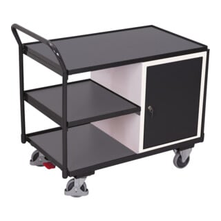 VARIOfit Werkstattwagen 3 Ladeflächen RAL 7016