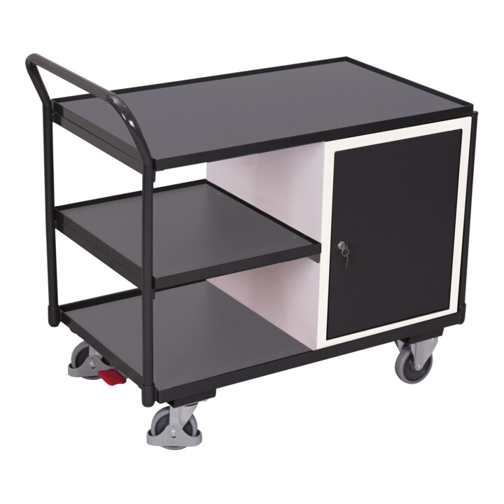 VARIOfit Werkstattwagen 3 Ladeflächen RAL 7016