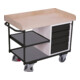 VARIOfit Werkstattwagen 3 Ladeflächen RAL 7016